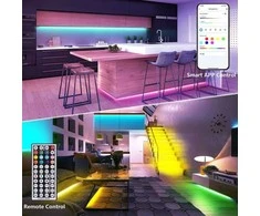 Išmani 5050 RGB LED Juosta 5 m su Bluetooth funkcija