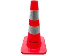 Įspėjamasis kūgis 50 cm Eurostal BASIC