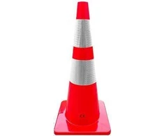 Įspėjamasis kūgis 75 cm Eurostal BASIC
