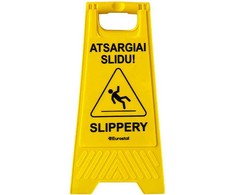 Įspėjamasis ženklas - Atsargiai slidu