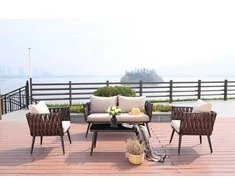 Lauko baldų komplektas Martinelli Tuscan rudas