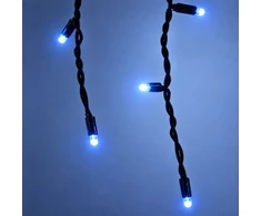 Lauko girlianda varvekliai (šaltai baltos LED lemputės) PROLED IP67 25m