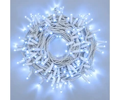 Lauko ir vidaus girlianda (šaltai baltos LED lemputės) 10 m PROLED balta