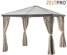 Lauko pavėsinė Zeltpro Deluxe 300x300 Ruda