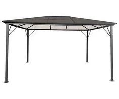 Lauko pavėsinė Zeltpro Deluxe 300x400 Pilka