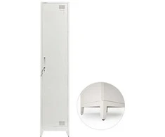 Metalinė persirengimo spintelė vienvietė su pertvara Rehalt Systems 1940 x 400 x 500 su reguliuojamomis kojelėmis