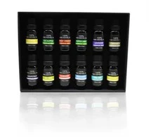 Naturalus eterinių aliejų rinkinys Bohomi Home Spa 100% Pure 12 x 5ml