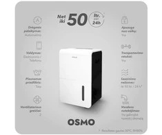 Oro sausintuvas Adolus OSMO 750W, 8l