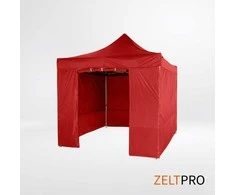 Prekybinė Palapinė 2x2 Raudona Zeltpro PROFRAME