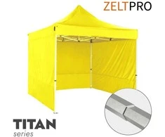 Prekybinė Palapinė 3x3 Geltona Zeltpro TITAN