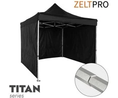Prekybinė Palapinė 3x3 Juoda Zeltpro TITAN
