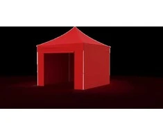 Prekybinė Palapinė 3x3 Raudona Zeltpro PREMIUM+