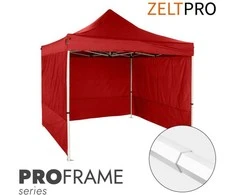 Prekybinė Palapinė 3x3 Raudona Zeltpro PROFRAME