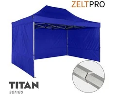 Prekybinė Palapinė 3x4,5 Mėlyna Zeltpro TITAN