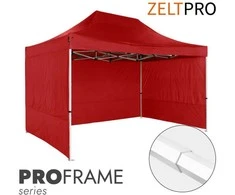 Prekybinė Palapinė 3x4,5 Raudona Zeltpro PROFRAME
