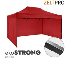 Prekybinė Palapinė 3x4,5 Raudona Zeltpro EKOSTRONG