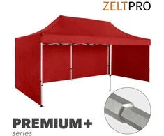 Prekybinė Palapinė 3x6 Raudona Zeltpro PREMIUM+