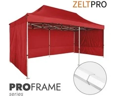 Prekybinė Palapinė 3x6 Raudona Zeltpro PROFRAME