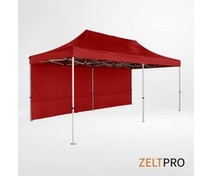 Prekybinė Palapinė 3x6 Raudona Zeltpro TITAN
