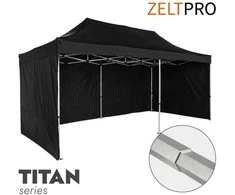 Prekybinė Palapinė 4x8 Juoda Zeltpro TITAN