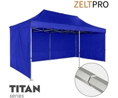 Prekybinė Palapinė 4x8 Mėlyna Zeltpro TITAN