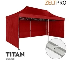 Prekybinė Palapinė 4x8 Raudona Zeltpro TITAN