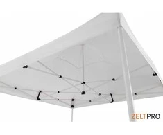 Prekybinės palapinės stogas ir sienos (4 vnt.) komplektas 2x2 Balta Zeltpro PROFRAME
