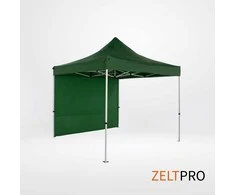 Prekybinės palapinės stogas ir sienos (4 vnt.) komplektas 3x3 Žalia Zeltpro TITAN