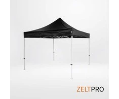 Prekybinės palapinės stogas ir sienos (4 vnt.) komplektas 2x2 Juoda Zeltpro PROFRAME