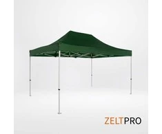 Prekybinės palapinės stogas ir sienos (4 vnt.) komplektas 3x4,5 Žalia Zeltpro TITAN