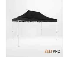 Prekybinės palapinės stogas ir sienos (4 vnt.) komplektas 3x4,5 Juoda Zeltpro PROFRAME