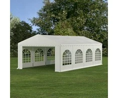 PVC Palapinė - Paviljonas Zeltpro 4 x 8 Baltas