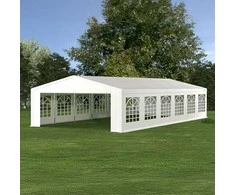 PVC Palapinė - Paviljonas Zeltpro 6 x 12 Baltas