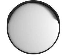 Sferinis kelio veidrodis d80 cm Eurostal Juodas