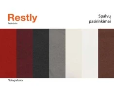 Stačiakampė staltiesė Restly Balta 150x150
