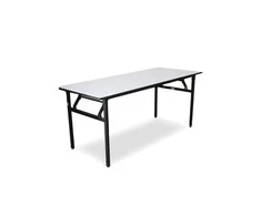 Tonro Stačiakampis medinis stalas dengtas PVC 180x90