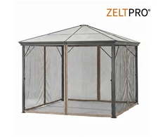 Tinkleliai nuo uodų (4 sienos) skirtos Lauko Pavėsinei Zeltpro Deluxe 300x300 Ruda