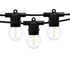 Tonro Lauko girlianda (LED lemputės) 10 m Glow juoda