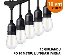 Tonro Lauko girlianda (LED lemputės) 100 m Drop