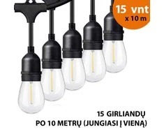 Tonro Lauko girlianda (LED lemputės) 150 m Drop