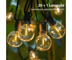 Tonro Lauko girlianda (LED lemputės) 20 m Elegance