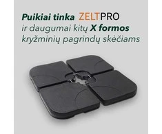 Zeltpro Lauko skėčio padas - pagrindas BASIC