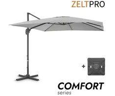 Zeltpro Lauko skėtis su Solid padu Comfort Light Pilkas