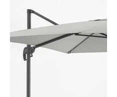 Zeltpro Lauko skėtis su Solid padu ir užvalkalu Comfort Light Pilkas