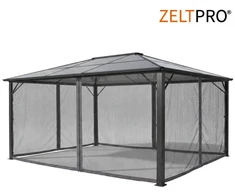 Zeltpro Tinklelis nuo uodų (4 sienos) skirtas Lauko Pavėsinei Zelptro Deluxe 300x400 Pilka