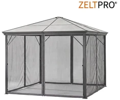 Zeltpro Tinklelis nuo uodų (4 sienos) skirtas Lauko Pavėsinei Zelptro Deluxe 300x300 Pilka