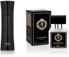 AJ Deluxe Nr266 kvepalai įkvėpti Armani - Juodas Code 50 ml