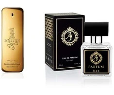 AJ Deluxe Nr285 kvepalai įkvėpti Paco Rabanne - 1 Million 33 ml
