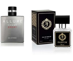 AJ Deluxe Nr331 kvepalai įkvėpti Chanel - Allure Sport 33 ml