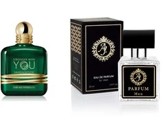 AJ Deluxe Nr343 kvepalai įkvėpti Armani - Stronger With You Sandalwood EDP 50 ml